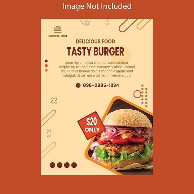 Food Flyer Template design