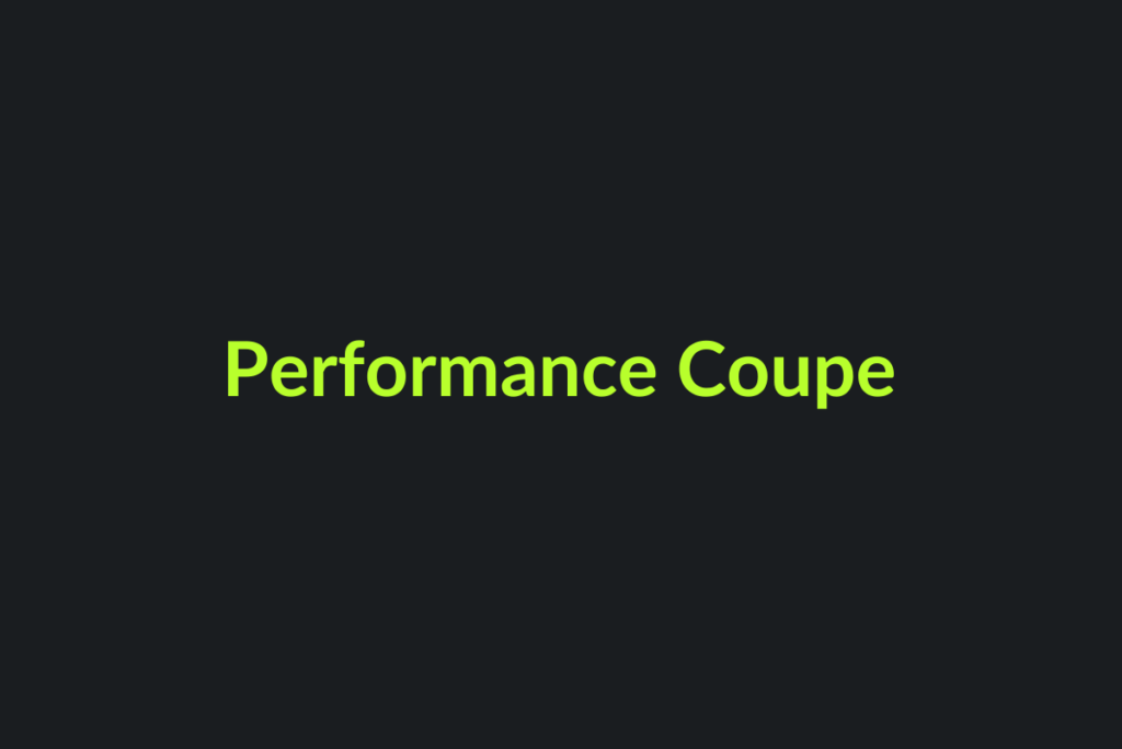 Performance Coupe